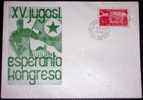 Esperanto,Yugoslavia,Event Cover And Stamp,Congress,Ljubljana,Slovenia,vintage - Esperánto