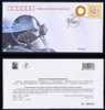 HT-54 CHINA SPACESHIP-SHENZHOU-VII COMM.COVER - Lettres & Documents