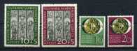 Bund 1952   Mi 139/142**    Yvert 25/28**    Cote 415 E ++ POSTFRICH - Unused Stamps