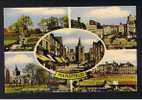 Multiview Postcard Mansfield Nottingham - Westgate Market - Church Street - Market Place - Park - Ref 226 - Altri & Non Classificati