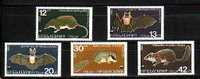 BULGARIA \ BULGARIE - 1983 - Petites Mammiferes - Rongeurs - 5v** - Rodents