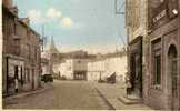 CPA 86 : LUSSAC LES CHATEAUX Place St Sornin Animée Avec Commerces  VOIR  DESCRIPTIF §§§§§§§§§§§§§§§§§§§§§§ - Lussac Les Chateaux