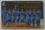 NATIONAL NETBALL TEAM - World Championship 1995  (St. Vincent & The Grenadines - Code  243CSVB.../B  ) - St. Vincent & The Grenadines