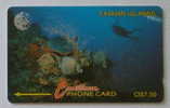 DIVER ( Cayman Islands - 5CCIA ) * Underwater World Undersea Sea Life Marine Fish Poisson * Diving Plongee Dive Plongeur - Isole Caiman