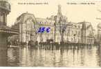 CP 92  CLICHY  L'hotel De Ville  ( Crue 1910) - Clichy