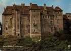 CPSM. BOUSSAC (CREUSE). CHATEAU CONSTRUIT AU XV EME PAR JEAN DE BROSSE COMPAGNON DE JEANNE D'ARC. DATEE 1977. - Boussac