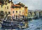 CPSM. MARTIGUES. LA VENISE PROVENCALE. AQUARELLE. - Martigues