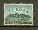 EUROPA SAINT MARIN N° 523 ** - 1961