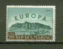 EUROPA SAINT MARIN N° 523 ** - 1961