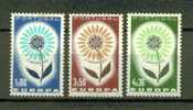 EUROPA PORTUGAL N° 944 à 946 ** - 1964