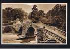 Early Postcard Man On Llanrwst Bridge Denbighshire Wales - Ref 227 - Denbighshire