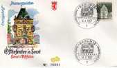 Osthofen-Tor Soest 1967 Berlin 279+FDC SST 5€ Große Bauwerke Aus 12 Jahrhunderten Art Architectur Cover Of Germany - Storia Postale