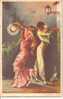 CPA ILLUSTREE-COUPLE DE DANSEURS ESPAGNOLS-PETENERAS-rondo - Tanz