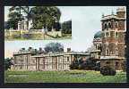 Early Double View Postcard Orwell Park Near Ipswich Suffolk - Ref 228 - Ipswich