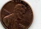 ETATS UNIS 1 CENT 1980 - 1909-1958: Lincoln, Wheat Ears Reverse