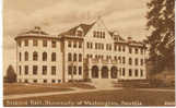 University Of Washington Science Hall On Vintage Postcard, Now Parrington Hall - Seattle