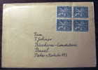 Suisse 1956, B252, Pro Patria, Artisanat, Travail De Femme-Lettre-Bloc, O - Cartas & Documentos