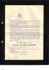 LIVES BRUMAGNE Baron De WOELMONT Jean-Marie 1889-1913 Faire-part Décès - Sonstige & Ohne Zuordnung