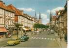 DUDERSTADT....MARKTSTRABE, BLICK ZUM RATHAUS U. CYRIAKUSKIRCHE - Duderstadt