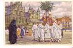 COTE D´OR -  Image -Folklore Belge - N° 14 - MALINES - Procession De NOTRE DAME D´ HANSWYCK En 1938 - Côte D'Or