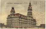 Postcard Indianapolis, Indiana - Court House - Tribunal, Justice - Autres & Non Classés
