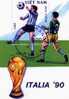 Stürmer Mit Kopfball Fussball WM In Italien 1990 Vietnam 2087 Plus Block 72 O 3€ Football Bloc Soccer Sheet Of Viet Nam - 1990 – Italia