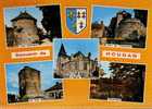 CPSM.  HOUDAN. 5 VUES ET BLASON. - Houdan