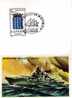 Tarjeta Maxima Tema Barcos TARRAGONA 1989, Ships, Cruiser BISMARK, Germany Ship - Maximumkarten