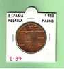 ESPAÑA  MEDALLA  1.987  MADRID  E-87  COBRE  SC/UNC  DL-6477 - Altri & Non Classificati