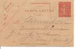 Carte - Lettre - Cartes-lettres