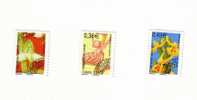 3 TIMBRES PREOBLITERES  0,43 + 0,36 + 0,31   SERIE COMPLETE 2008 - 1989-2008