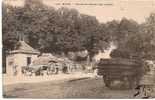 C . P . A   (  BAZAS " Un Convoi  Venant Des Landes " Prise De Vue  Animée Rare  ) - Bazas