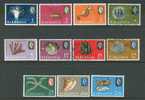 Barbados  Stamps SC# 267a-271b,274a-277a,279a-280a   SCV$ 8.10 - Barbades (1966-...)