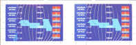 KIRIBATI 1993, Maps & Flags $1.60,IMPERF PROOF PAIR  [epreuve,Druckprobe, Prueba,prova,proeven] - Briefmarken