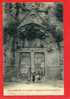SAINT EMILION 1900 PRES LIBOURNE PORTIQUE DE L EGLISE MONOLITHE VENDEUR DE JOURNAUX PUBLICITE EDITEUR HENRI GUILLIER - Saint-Emilion