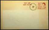 Carte Postale 4¢ Rose Élizabeth II émission Du Centenairesurchargée à 6¢ - 1953-.... Regering Van Elizabeth II