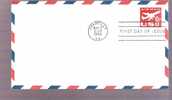 FDC Jet Airliner - United States Airmail - Scott # UC36 - 1961-1970