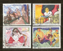 Monaco 1980 Yvertn° 1241-44 (°) Used Cote 17,05 Euro Le Fauvisme - Oblitérés