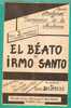 Partition - El Beato - Irmo Santo - Tango - Salimbeni - Andere & Zonder Classificatie