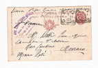 ITALIA-CARTOLINA POSTALE DA 10 C. UMBERTO I°-Viaggiata Con Timbro Postale Datato 5/03/1902-in Buone Condizioni- DC2031. - Stamped Stationery