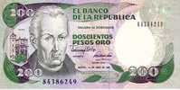 COLOMBIE   200 Pesos Oro   Daté Du 01-04-1991   Pick 429d    ***** BILLET  NEUF ***** - Colombie