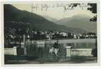 Schweiz/Suisse: AK Muralto - Locarno - Mann Mit Hund, 1925, 2 Scans - Locarno