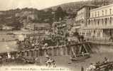 ROYAUME-UNI - Isle Of Wight - Ventnor - Hotel And Beach - Ventnor