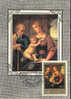 1983  Russie Carte Maximum  Raffaello Notre-Dame Madonna  Peinture Pittura Painting - Madonnen