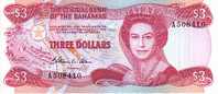 BAHAMAS    3 Dollars   Non Daté (1984)   Pick 44     ***** BILLET  NEUF ***** - Bahama's