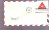 FDC Air Mail United States - Jet Airliner Scott # UC37 - 1961-80