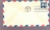 FDC Air Mail United States - Jet Airliner Scott # UC33 - 1951-1960