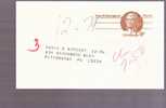 Postal Card - John Witherspoon - Scott # UX69 - 1961-80