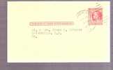 Postal Card - B. Franklin - Scott # UX38 1953 Tax Statement-Conoy Township - Bainbridge, PA - 1941-60