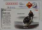 Postal Account Remittance,swatch,China 2008 Yantai Post Office Business Advertising Pre-stamped Card - Horlogerie